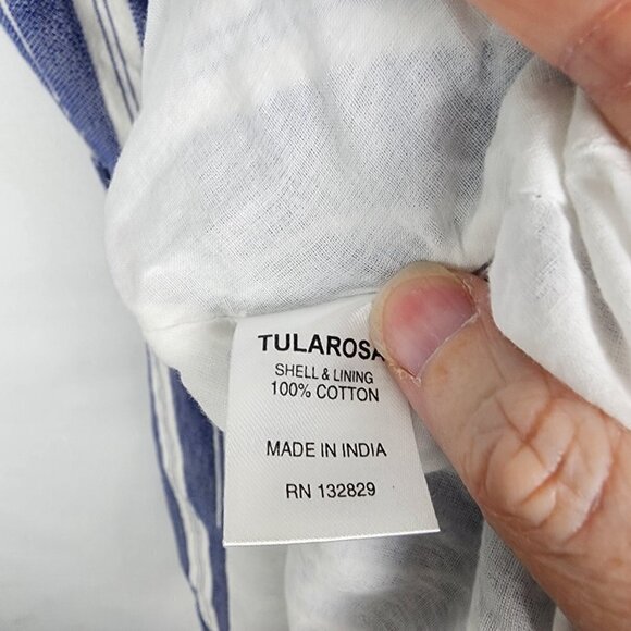 Revolve Tularosa Iris Cotton Striped Mini Dress XS - Picture 6 of 6